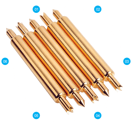 華榮華雙頭探針、高頻測試彈簧探針、pogopin探針、層層嚴(yán)格質(zhì)檢，保證產(chǎn)品零缺陷